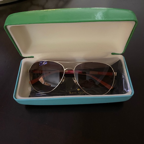 Kate Spade Blossom Aviator Frame Sunglasses - Picture 3 of 5